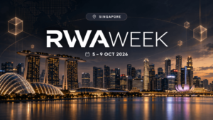 RWA WEEK Singapore 2026 Brings Together Institutional Finance and Digital Asset Leaders as Tokenization Moves Toward Mainstream Adoption