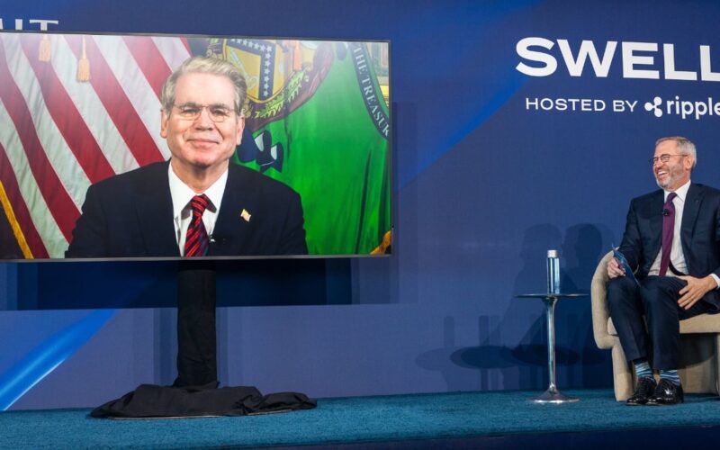 Ripple CEO Praises US Treasury Secretary as Major Crypto Deals Unfold