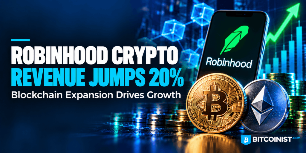 Robinhood's Crypto Business Grows 20% As Blockchain Expansion Pays Off