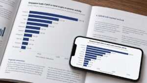 Singapore's Crypto Activity Hits $284 Billion as Institutional Activity Jumps 94%