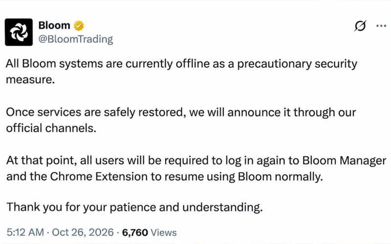 Solana Trading Bot Hacked for Nearly $1M, 49 Wallets Drained