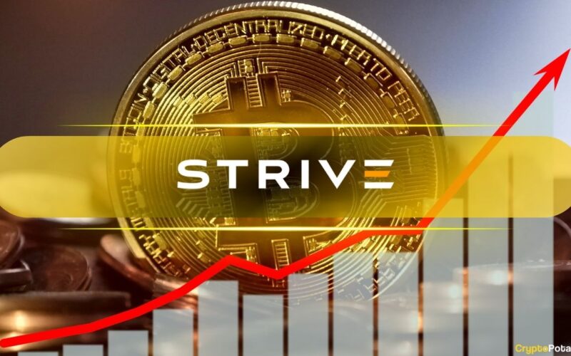 Strive’s Bitcoin Stash Hits Major Milestone as Buying Spree Continues