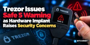trezor issues safe 5 warning