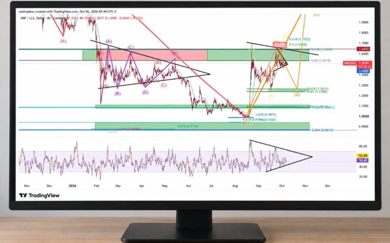 XRP Could Skip Final Rally and Fall Toward $1.27 Support
