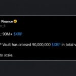 XRP Holders Have Now Parked 90 Million Coins in a Single Yield Vault