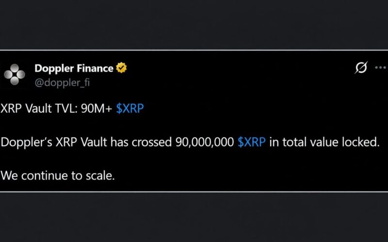 XRP Holders Have Now Parked 90 Million Coins in a Single Yield Vault