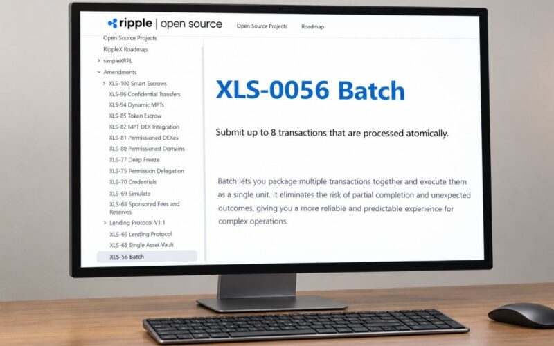 XRP Ledger Targets Oct. 9 for Upgrade Bundling 8 Transactions – Bitcoin News