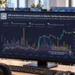 XRP Sentiment Turns Bearish as Bullish-to-Bearish Ratio Hits 0.67