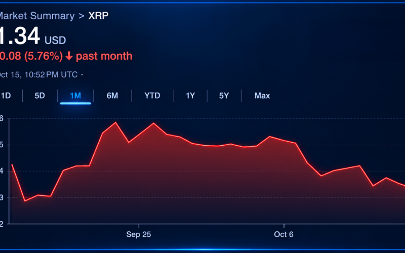 XRP Whales Move 1.67 Billion Tokens to Binance as Price Slips